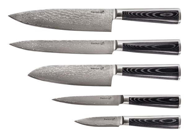 Késkészlet G21 Gourmet Premium 5 db bambusz késtartóban + csiszolókő - Image 4