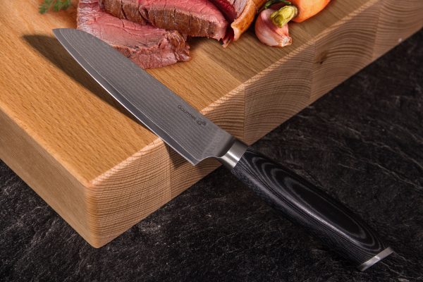 G21 Gourmet Damascus Santoku kés, 13 cm - Image 4