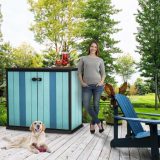 Keter Patio Store kerti box, szürke és fekete - 610318 - Image 2