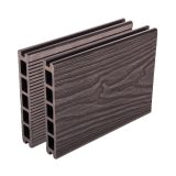 G21 kültéri burkolólap, 2,5 x 14,8 x 300 cm, Dark Wood, WPC - Image 3