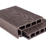 G21 kültéri burkolólap, 2,5 x 14,8 x 300 cm, Dark Wood, WPC - Image 6