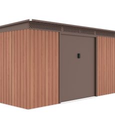 G21 GRAH 483 kerti tároló - 340 x 142 cm, barna