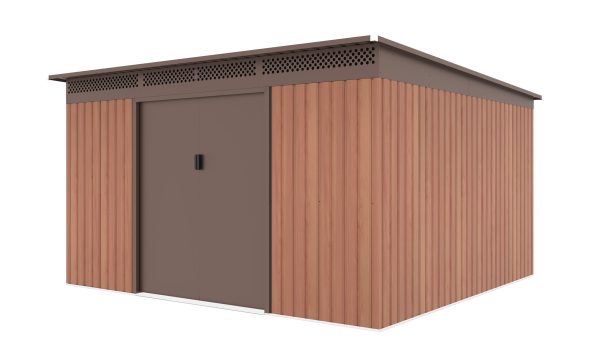 G21 GRAH 1132 kerti tároló - 340 x 333 cm, barna - Image 3