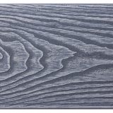G21 kültéri burkolólap 2,5 x 14,8 x 400 cm, Silver Wood kerek lyukakkal, WPC - Image 4