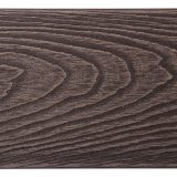 G21 padlóburkolat 2,5 x 14,8 x 400 cm, Dark Wood kerek lyukakkal, WPC - Image 4