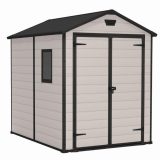 Keter MANOR 6 x 8 DD kerti tároló bézs, padlóval