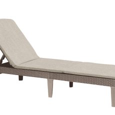 Keter Jaipur cappuccino/bézs napozóágy párnával