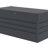 Kerti láda G21 Denver 400 L, antracit fém - Image 3
