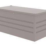 Kerti láda G21 Denver 280 L, szürke fém - Image 3