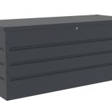 Kerti doboz G21 Denver 770 L, antracit fém