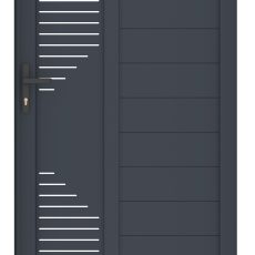 Kapu G21 Marion 100x173 cm jobbra, antracit