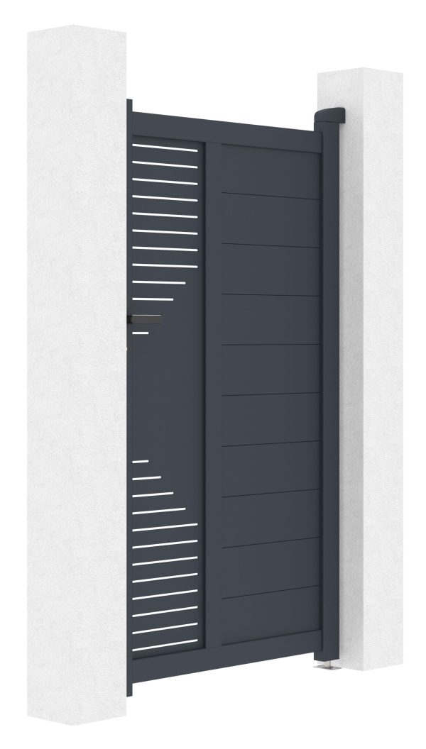 Kapu G21 Marion 100x173 cm jobbra, antracit - Image 4