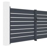 Kapu G21 Reno 350x158 cm kétszárnyú, antracit színű - Image 4