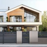 Kapu G21 Reno 350x158 cm kétszárnyú, antracit színű - Image 7
