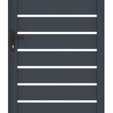 Kapu G21 Reno 100x176 cm jobb, antracit