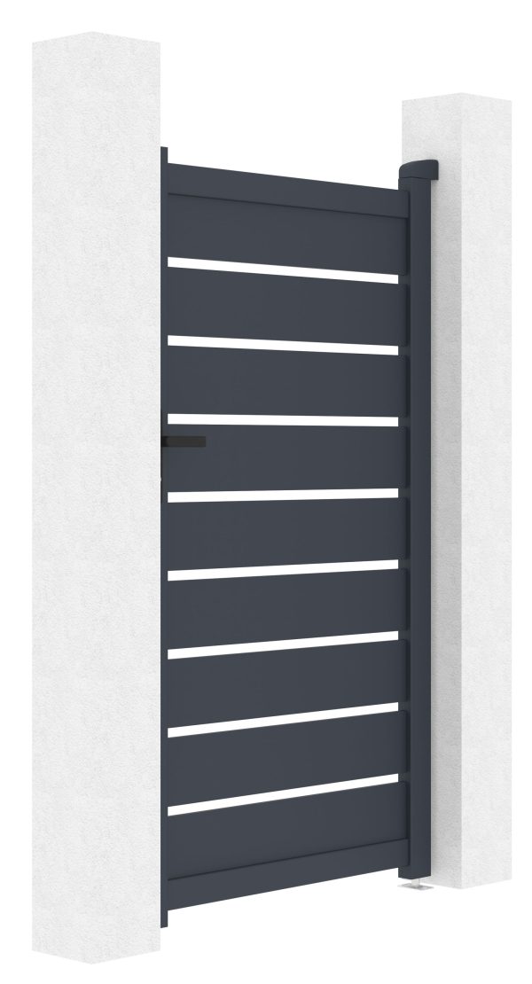 Kapu G21 Reno 100x176 cm jobb, antracit - Image 4