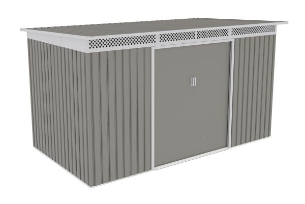 Kerti ház G21 GRAH 700 - 340 x 206 cm, metál szürke - Image 2