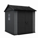 Kerti ház Keter Newton Plus széles 7x7,5 szürke, padlózattal - Image 5