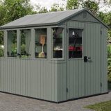 Kerti ház Keter Potting Shed 2 az 1-ben zöld, padlóval - Image 3