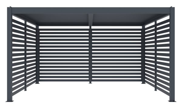 G21 fix lamellás oldalfal 3,7x2,2 m pergola Austinhoz - Image 3