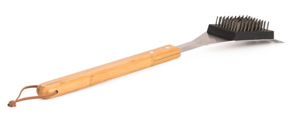 Grillezőeszköz G21 tisztítókefe fa nyéllel - Image 2