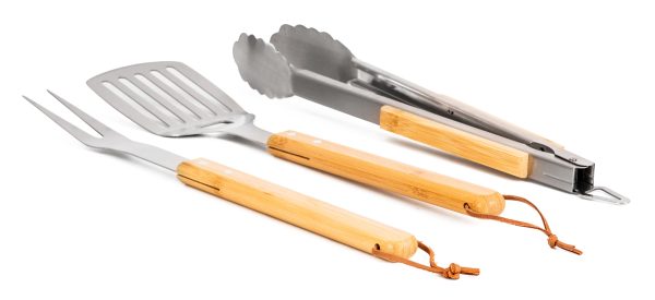 Grillezőeszközök G21 készlet, 3 darabos, fa nyéllel - Image 2