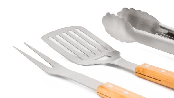 Grillezőeszközök G21 készlet, 3 darabos, fa nyéllel - Image 4