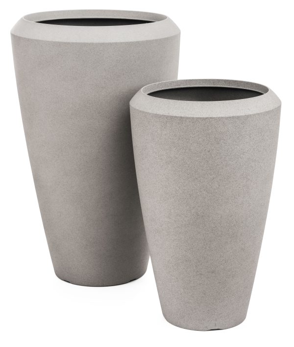 G21 Cement Oval virágcserép 55 x 55 x 86,3 - Image 2
