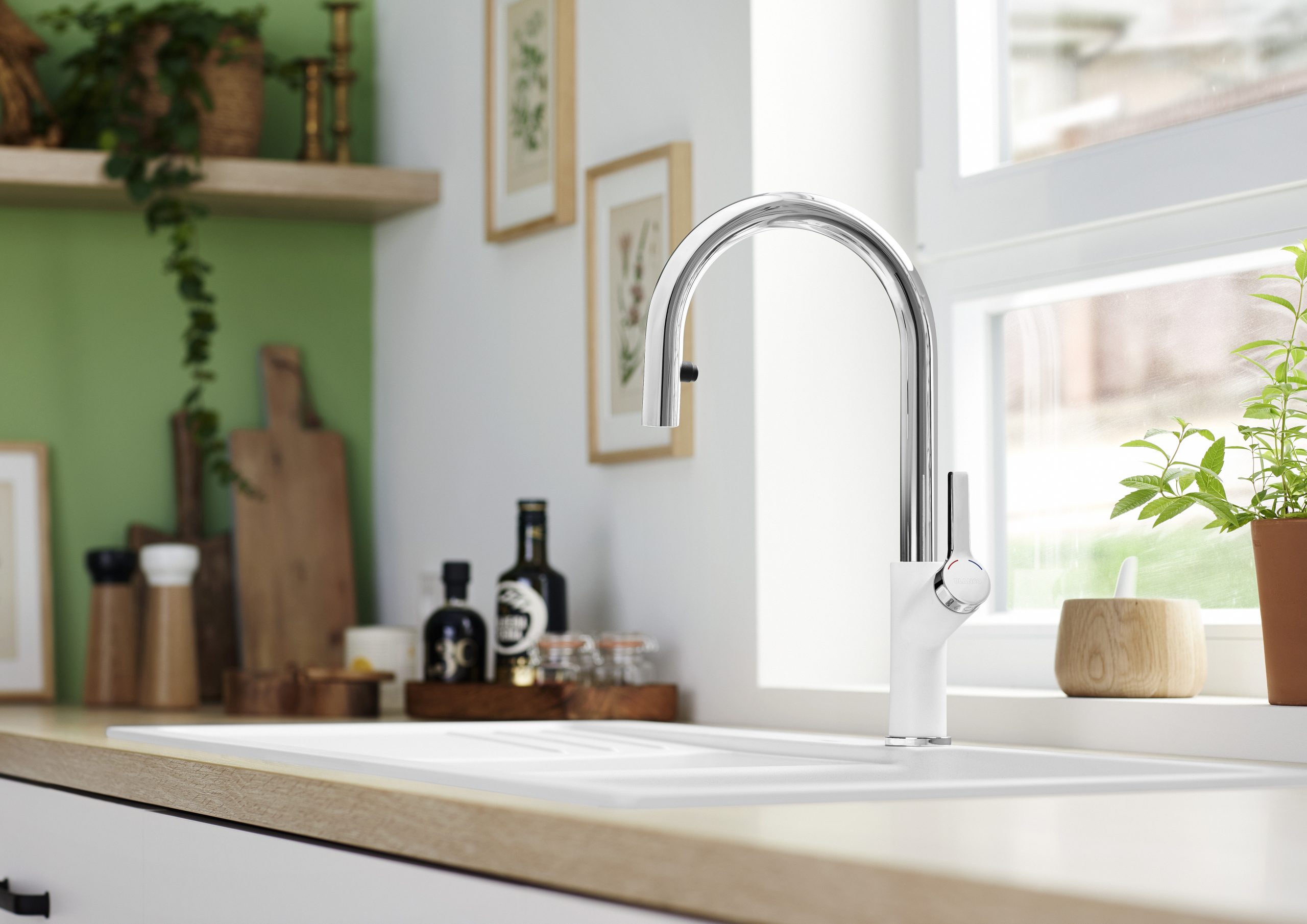 BLANCO CARENA-S Vario fehér/króm HD -  521368 - Image 2