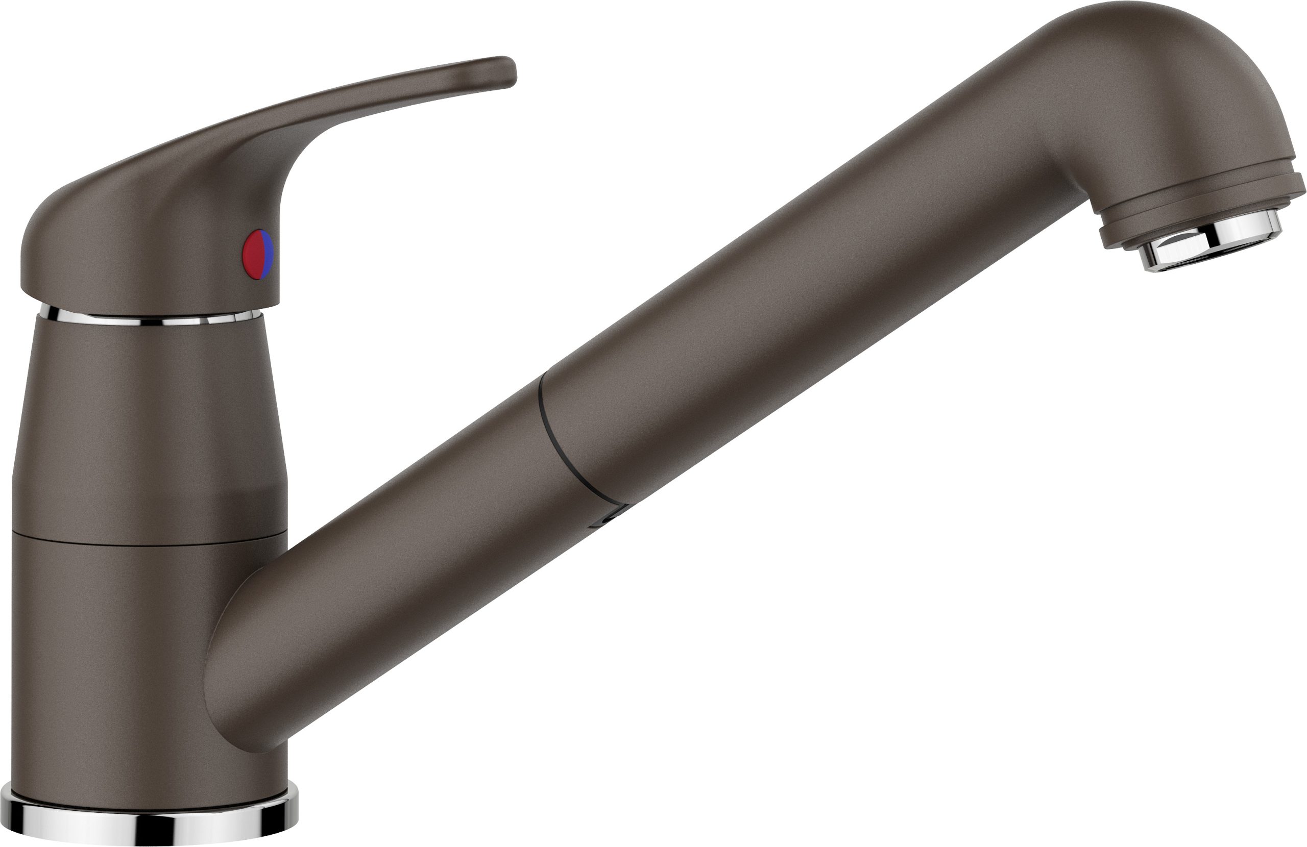 Blanco DARAS-S kihúzhatófejes konyhai álló mosogató csaptelep kávé – 517740