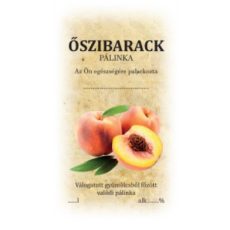 Matrica őszibarack 50db/csom.