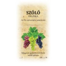 Matrica szőlő 1 db  (50 db/cs)