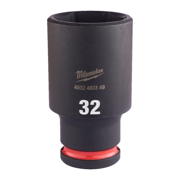 Milwaukee 1/2' Dugókulcs hatlapú 78 mm gépi, hosszú, 32 mm 1 db - Image 2