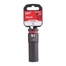 Milwaukee 1/2' Dugókulcs hatlapú 78 mm gépi, hosszú, 15 mm - 1 db