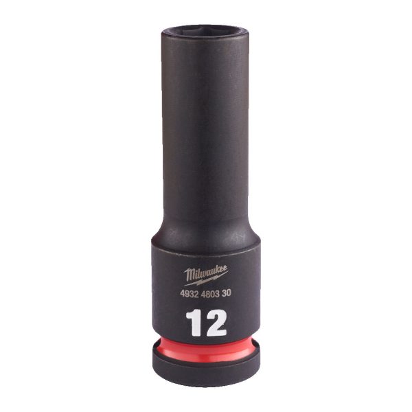Milwaukee 1/2' Dugókulcs hatlapú 78 mm gépi, hosszú, 12 mm 1 db - Image 2