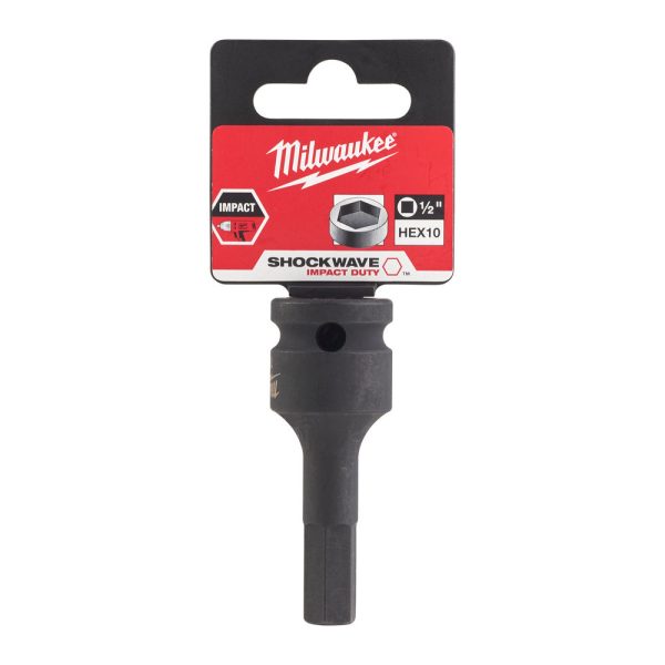 Milwaukee 1/2' Dugókulcsbetét, belső hatlapú csavarokhoz 10 mm - 1 db