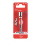 Milwaukee 1/4' HEX Befogású, Mágneses Gépi Dugókulcs 7 x 65 mm  - 1 db - Image 2