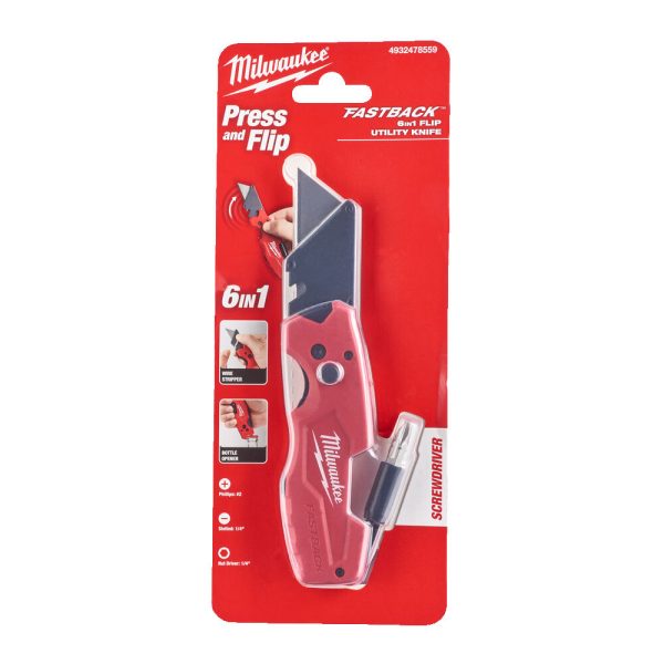Milwaukee 6in1 Összecsukható cserélhető pengés kés - 1 db - Image 2