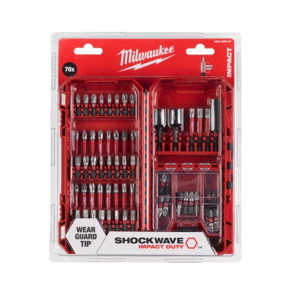 Milwaukee 70 darabos Shockwave készlet  1 db - Image 2