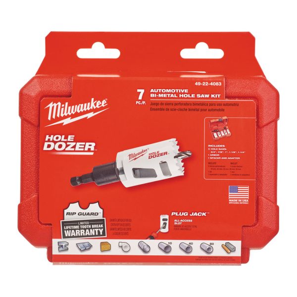 Milwaukee Hole Dozer ™ Bimetál kobalt lyukfűrész készlet (7 részes) - Image 2