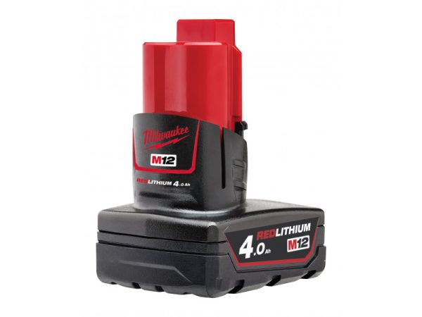 Milwaukee M12B4 REDLITHIUM™-ION AKKUMULÁTOR  12 V, 4,0 AH - Image 2