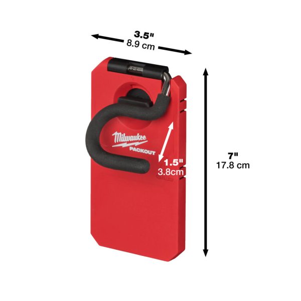 Milwaukee PACKOUT™ Akasztó S alakú 100 mm - 1 db - Image 3