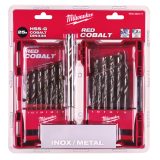 Milwaukee Red Cobalt –  HSS-G Co fémfúró – DIN 338 Készlet (25 darab) - Image 2