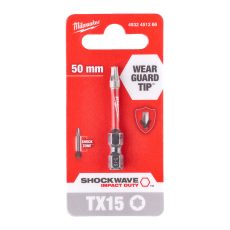 Milwaukee Shockwave bit TX15 50mm-1db