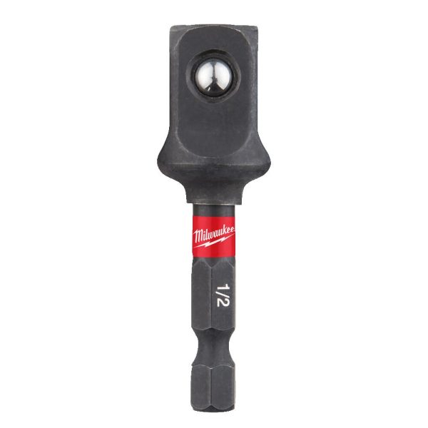 Milwaukee Shockwave Dugókulcs adapter 1/4' Hex - 1/2' Négyszög 50mm - 1db