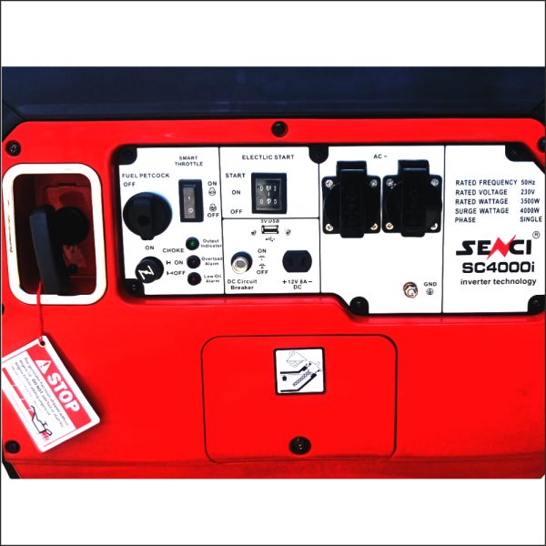 Senci SC-4000i inverteres áramfejlesztő - 4 kW - Image 2
