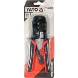 YATO Krimpelő fogó UTP hálózati (RJ45) és telefon (RJ11) csatlakozókhoz - Image 4