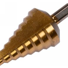YATO Lépcsős fúró 10-45mm 8 lépcsős HSS Titán-nitrid