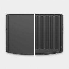 SMEG GRILL LAP, 60 cm sütőhöz, dupla oldali teflon bevonattal, sima és grill oldal - BBQ