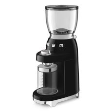 SMEG KÁVÉDARÁLÓ, retro, fekete - CGF11BLEU